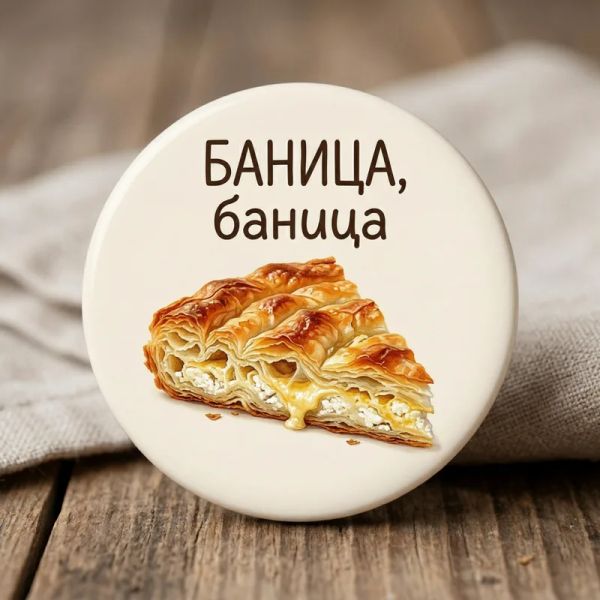 Значка "Баница, баница"