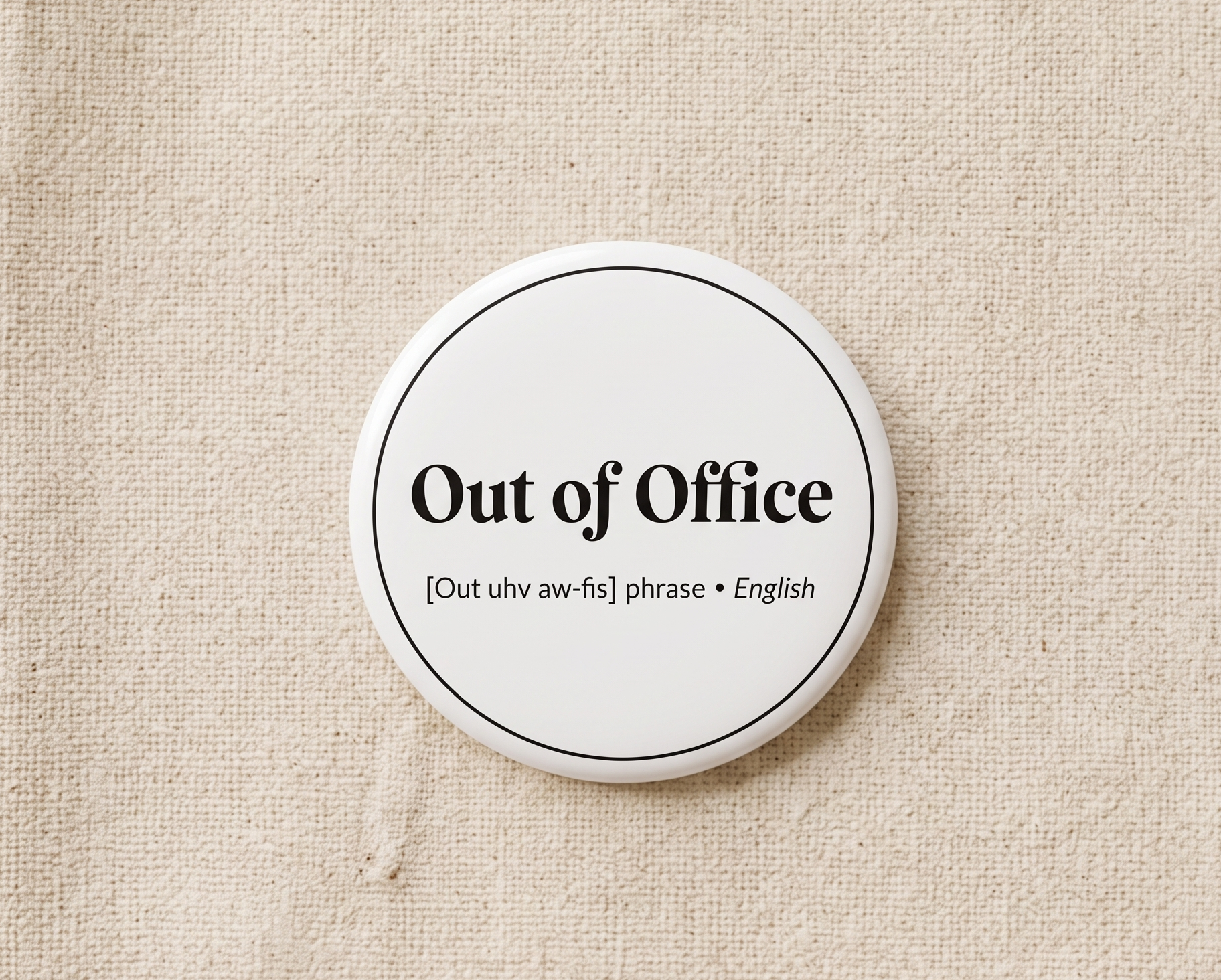 Значка "Out of Office"