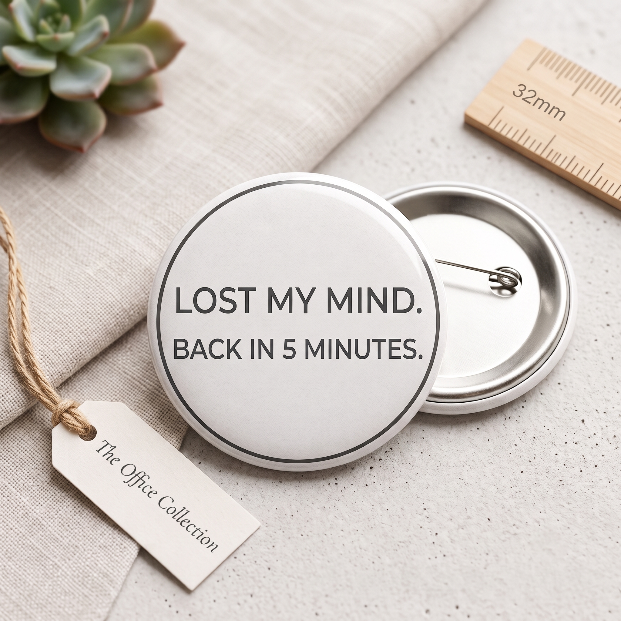 Значка "Lost my mind"