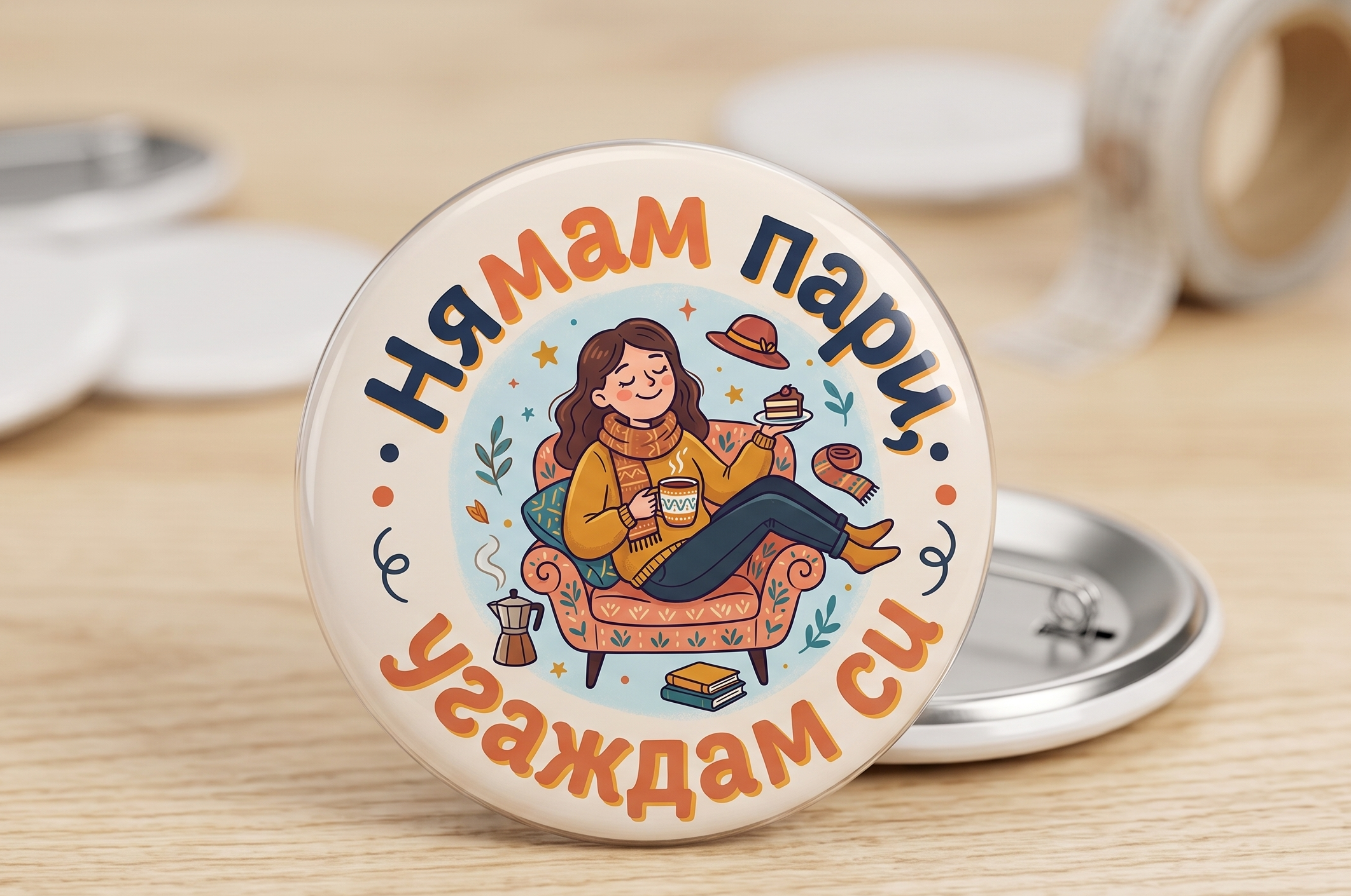 Значка "Нямам пари "