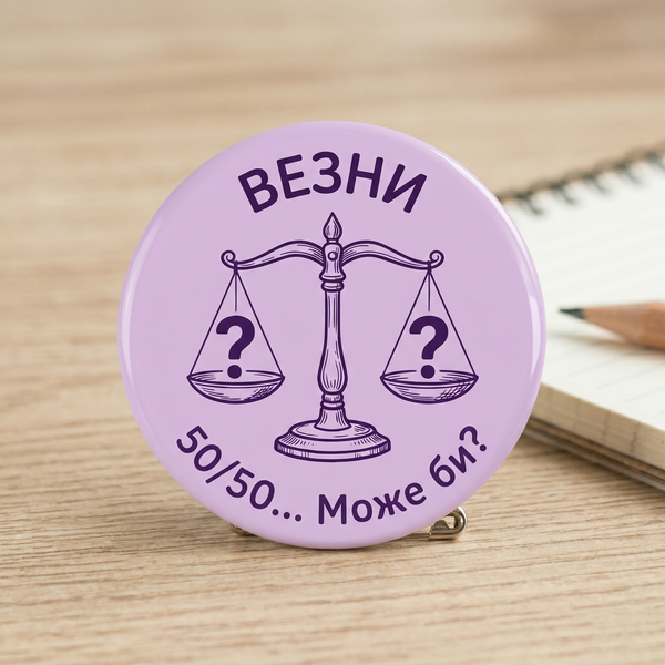 Значка "Зодия "Везни""
