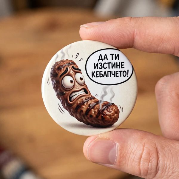 Значка "Да ти изстине кебапчето!"