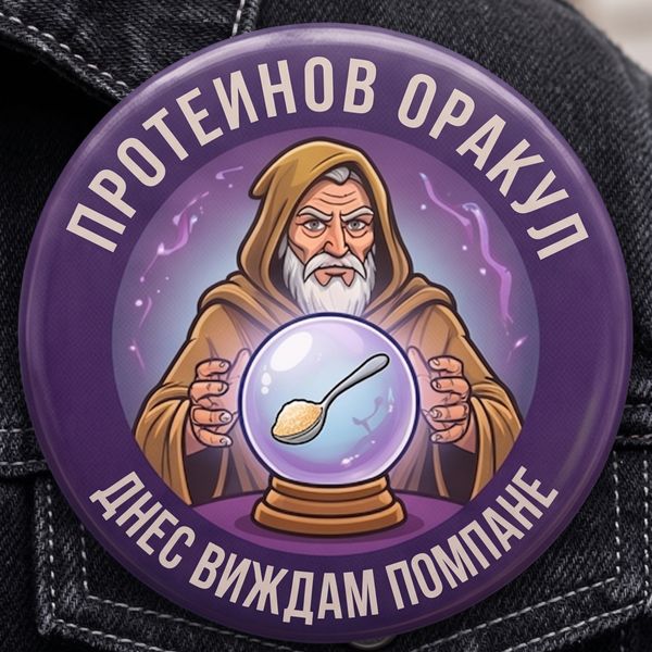 Значка "Днес виждам помпане"