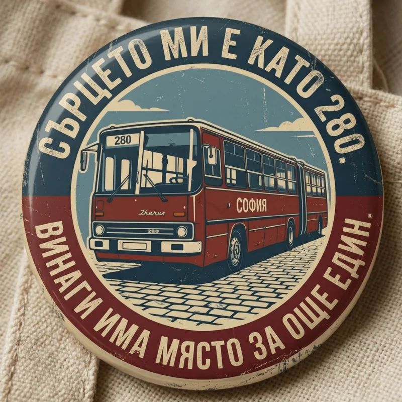 Значка "Автобус 280"